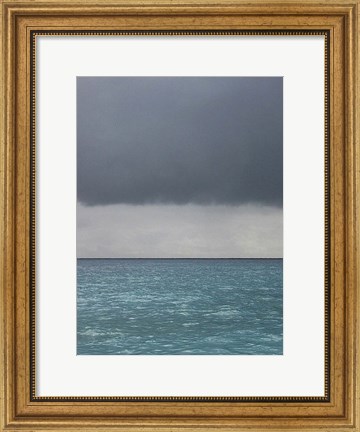 Framed Bleu 8 Print