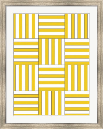 Framed Checkerboard Key Print