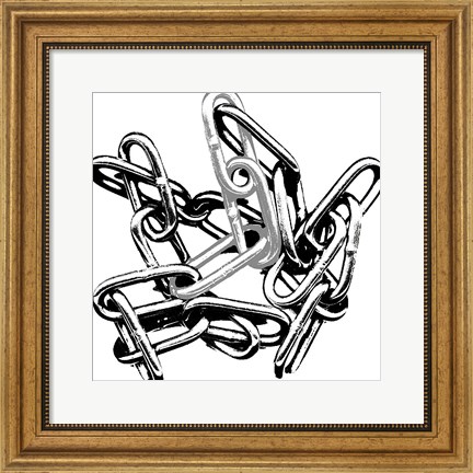 Framed In Chains Print