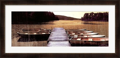 Framed Lakeside Memories Print
