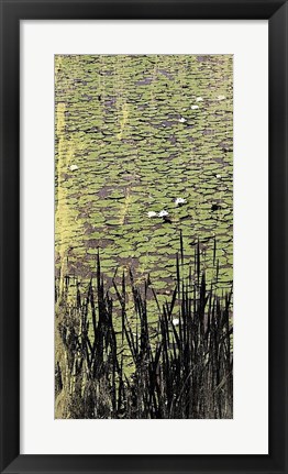 Framed Lily Pond I Print