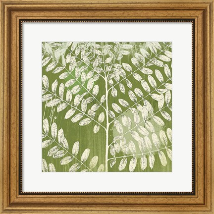 Framed Forest Leaves Print