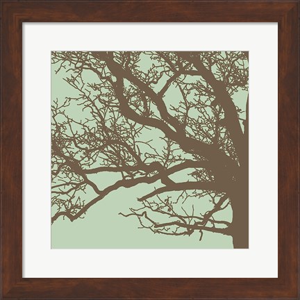 Framed Winter Tree III Print