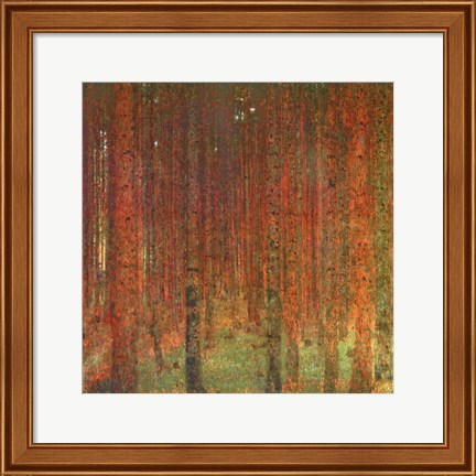 Framed Tannenwald II Print