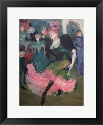 Framed Marcelle Lender Dancing Bolero Print