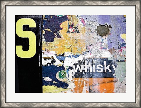 Framed Whisky Layers Print