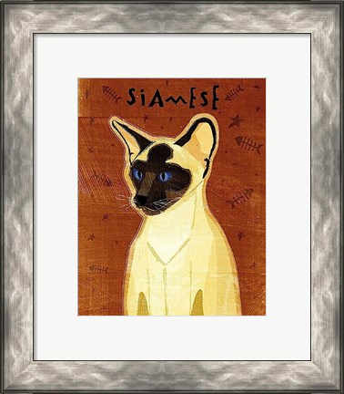 Framed Siamese Print