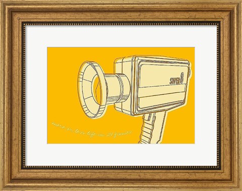 Framed Lunastrella Super 8 Print