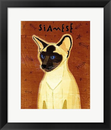 Framed Siamese Print