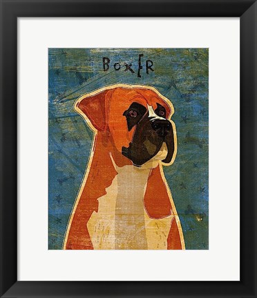 Framed Boxer Print