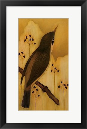 Framed Bird II Print