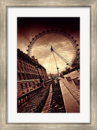 Framed London Eye Print