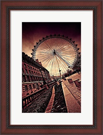 Framed London Eye Print