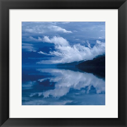 Framed Glacial Mist Print