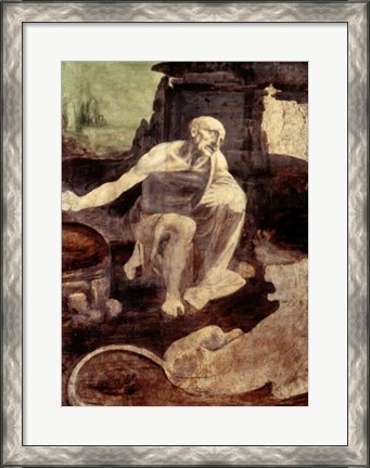 Framed St. Jerome, c.1480-82 Print