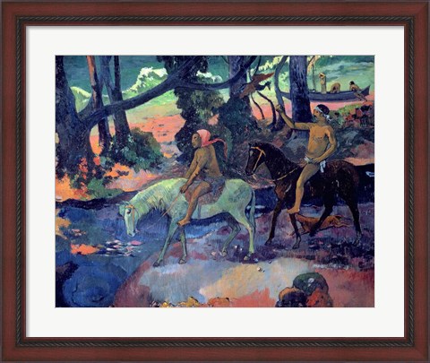 Framed Escape, The Ford, 1901 Print