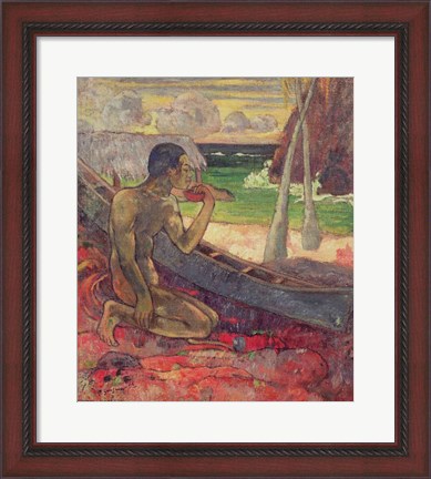Framed Poor Fisherman, 1896 Print