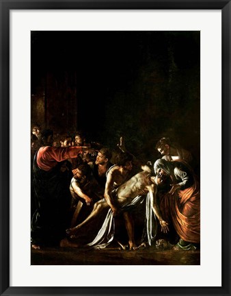 Framed Resurrection of Lazarus, Detail Print