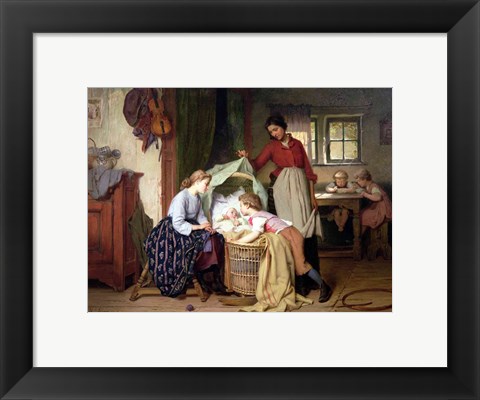 Framed Newborn Child Print