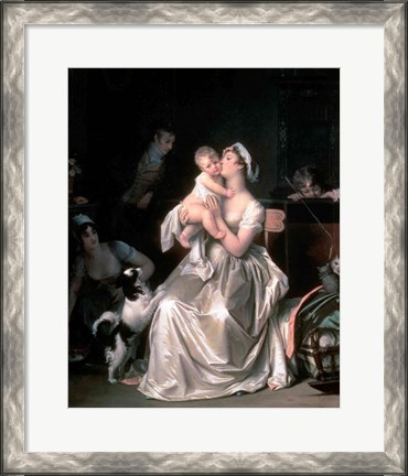 Framed Motherhood, 1805 Print