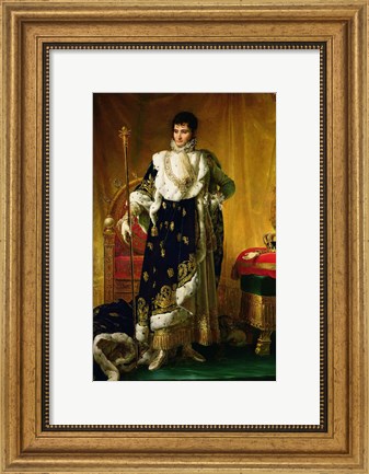 Framed Portrait of Jerome Bonaparte Print