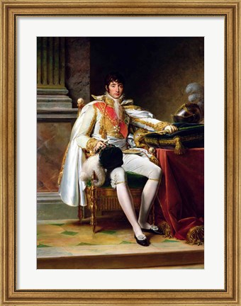 Framed Louis Bonaparte Print