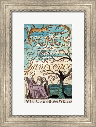 Framed Songs of Innocence Print