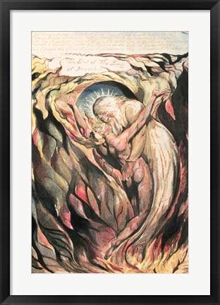 Framed Jerusalem The Emanation of the Giant Albion: All Human Forms Print