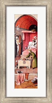 Framed Death and the Miser, c.1485-90 Print