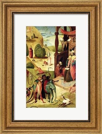 Framed St.James and the Magician Print