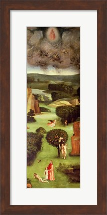 Framed Last Judgement (Altarpiece): Interior of Left Wing Print