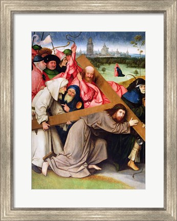 Framed Christ Carrying the Cross Print