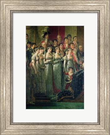 Framed Consecration of the Emperor Napoleon III Print