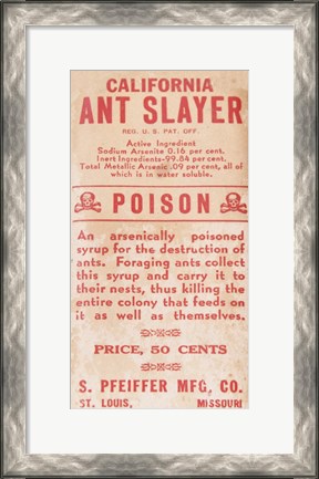 Framed Ant Slayer Print
