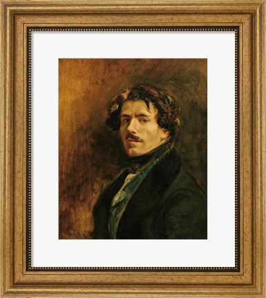 Framed Self Portrait, c.1837 Print