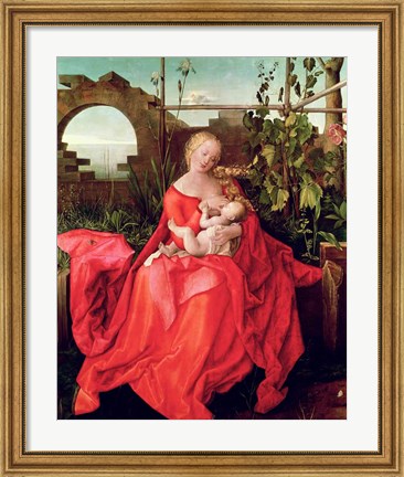 Framed Virgin and Child &#39;Madonna with the Iris&#39;, 1508 Print