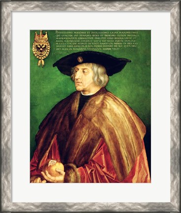 Framed Emperor Maximilian I Print
