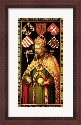 Framed Emperor Sigismund Print