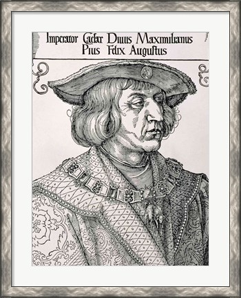 Framed Emperor Maximilian I of Germany Print