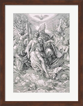 Framed Holy Trinity Print