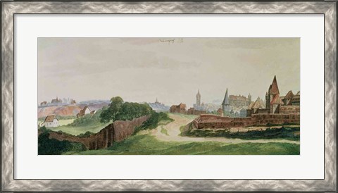 Framed View of Nuremberg Print