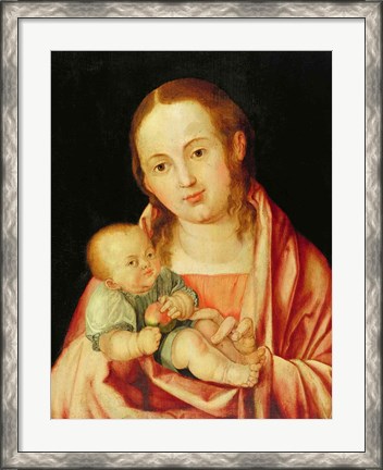 Framed Mary and her Child Print