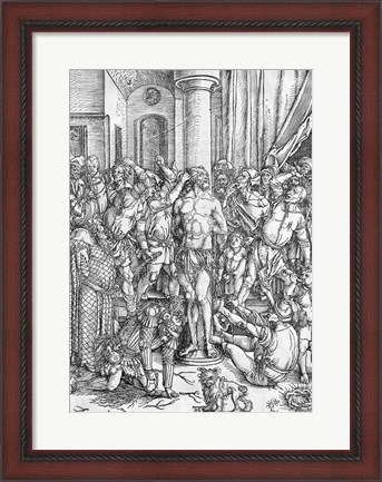 Framed Flagellation of Jesus Christ Print