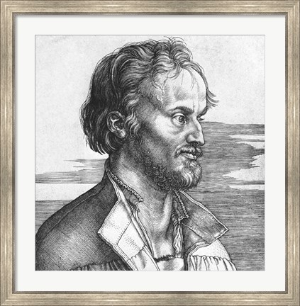 Framed Portrait of Philipp Melanchthon, 1526 Print