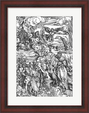 Framed Scene from the Apocalypse, the great Babylonian whore Print