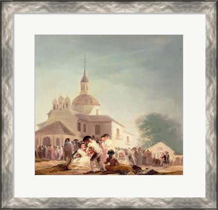 Framed Hermitage of San Isidro, Madrid, 1788 Print