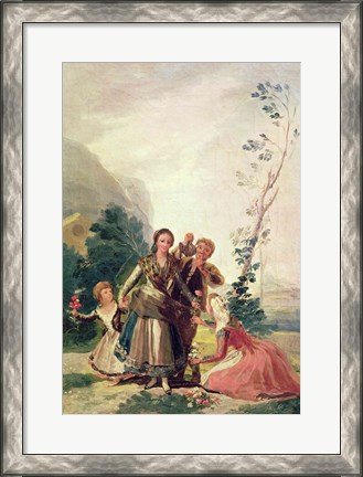 Framed Spring, 1786 Print
