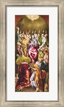 Framed Pentecost Print