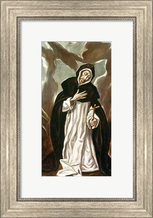 Framed St.Dominic of Guzman Print