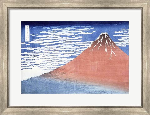 Framed Fine weather with South wind Print
